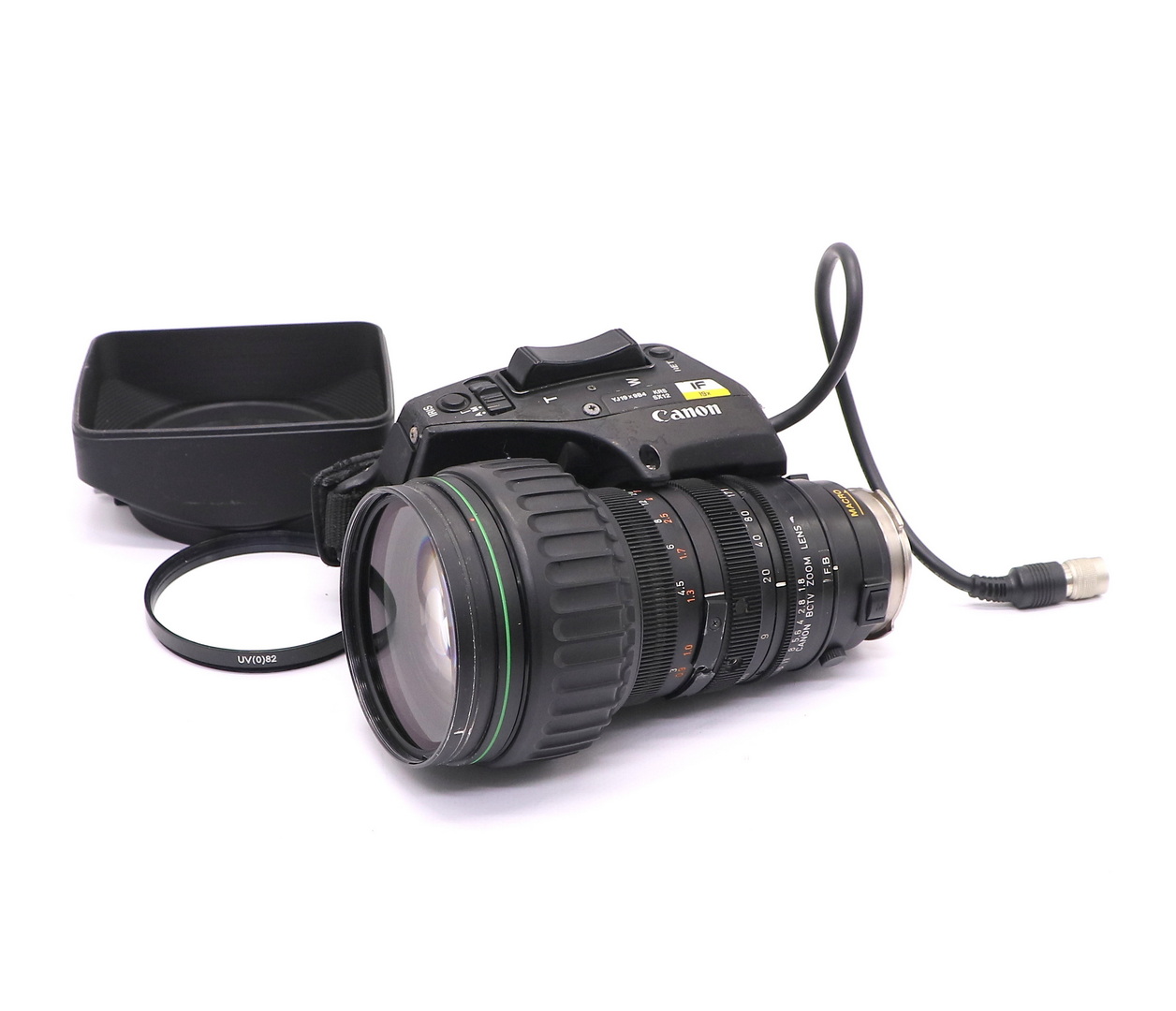 Canon BCTVズームレンズ、YJ19☓9B 9-171mm 1∶1.8 Canon BCTV Zoom Lens YJ19 9B 9-171mm 1 1.8 | eBay